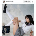 椿野ゆうこ、黒髪×制服姿で登場！やわボディー生かしたセクシーポーズでファンを魅了！