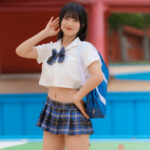 【写真特集】KissBee・藤井優衣、ヘソ出し通学ファッションコスで登場！＜SPLASH SUMMER×近代麻雀水着祭2024＞