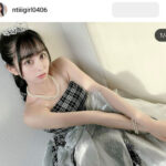 なっちー、大人の色気ただよう黒ドレス姿公開！