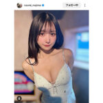 真島なおみ、「どんっ」高級感あふれるドレス姿でファンを魅了！