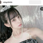 なっちー、大人の色気ただよう黒ドレス姿公開！