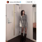 本田翼、透け感タイツでほっそり美脚披露！ファン大感謝！