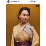 二階堂ふみ、艷やか和髪での着物SHOTにファン歓喜の声！「流し目がたまらん」