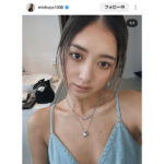 みちょぱ、可愛すぎるアップのセルフィー投稿にファン「色っぽい」「可愛いさ倍増」の声！