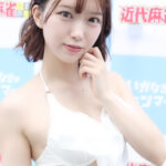 【写真特集】RiNCENT. ・森本栞菜、可愛すぎるフレッシュグリーン水着で登場！ ＜SPLASH SUMMER×近代麻雀水着祭2024＞