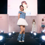 兒玉遥、肩出しコーデで登場！さわやかな肌見せに大反響！