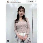 辻満里奈、春色衣装でファンを魅了！「超綺麗美人」「いつもながらめちゃくちゃきれいです」