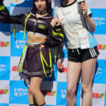 【動画】すぅねむが黒の猫耳アイドル風衣装で登場！＜SPLASH SUMMER×近代麻雀水着祭2024＞