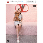 百田夏菜子、愛犬との笑顔の2SHOTにファン「可愛いがすぎるよ」「か、かわいすぎる」の声！