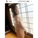 花雨、大人の艶肌かがやくレースランジェリー姿で登場！世界中のファンより歓喜の声寄せられる！