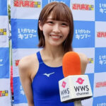 【動画】グリムアッセンブラ・華乃井かほ、ボディラインきわだつ競泳水着で近代麻雀水着祭2024の感想を語る！＜SPLASH SUMMER×近代麻雀水着祭2024＞