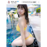 くりえみ、豪華ボディを横からのアングルで披露！「かわいしゅぎる...」