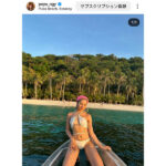 ゆきぽよ、最強スタイル映える白ビキニ姿にファン歓喜の声！