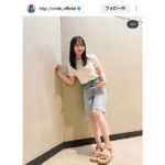 本田望結、ほっそり美脚見せつけのオフショットにファン歓喜の声！