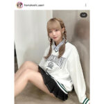 スポーティー＆キュート！濱越さおり、可愛すぎるツインテール姿でファン魅了！