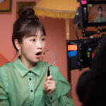 川栄李奈がお団子ヘア＆春らしい緑コーデでローソン新TV CM「ご褒美スティックケーキ なにこれ！？」篇に登場！インタビューも公開！