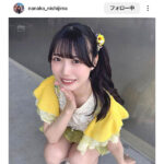 西嶋菜々子、笑顔輝くイエロー衣装のオフショにファン歓喜の声！