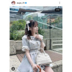 佐藤ノア、リズリサファッションで可愛さ満点！ファン魅了！