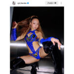 CYBERJAPAN・HARUKA、超攻めたセクシーコスチューム姿で登場！「美人でスタイル抜群で可愛い」の声！