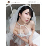 百瀬菜月、セクシーすぎるウェディングSHOTにファンメロメロ「その眼差しに魅了されてしまいますね」