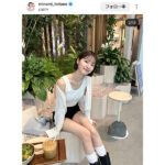 糸原美波、オフモードの笑顔SHOTが可愛すぎると話題！！