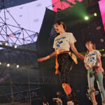 【動画】新井美穂、瑠璃奈、家平有希らがヘソ出しコーデでELCXステージに登場！＜MUSIC CIRCUS FUKUOKA partner with SoftBank HAWKS＞