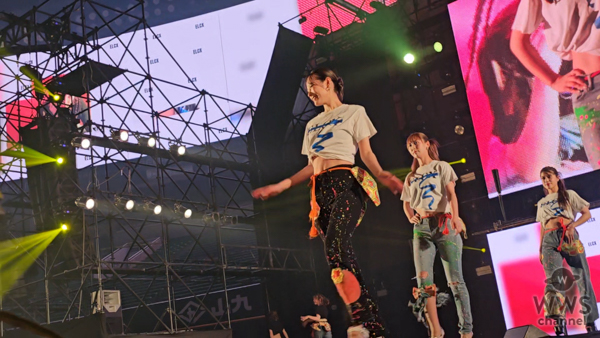 【動画】新井美穂、瑠璃奈、家平有希らがヘソ出しコーデでELCXステージに登場！＜MUSIC CIRCUS FUKUOKA partner with SoftBank HAWKS＞