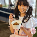 【動画】ハイカルチャーアイドル・門松桃永、お台場で未来型花火大会・STAR ISLANDをレポート！＜Part.2 フードエリアをご紹介＞