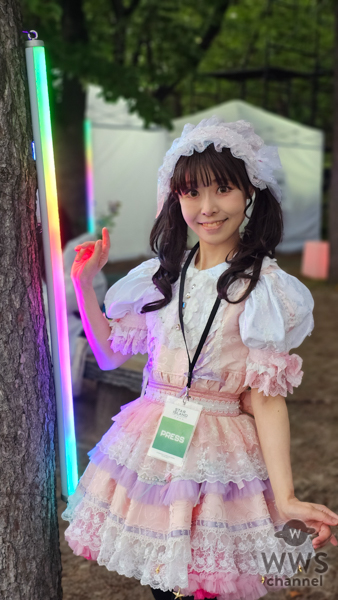 【動画】ハイカルチャーアイドル・門松桃永、お台場で未来型花火大会・STAR ISLANDをレポート！＜Part.2 フードエリアをご紹介＞