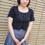 現役女子高生・15歳永井結菜、ミニスカコーデで語る！ 「友達とユニバに行って絶叫系のアトラクションを克服したい」