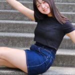 【動画】現役女子高校生・沢美沙樹がデニムミニスカコーデでタレント活動へ思いを語る！
