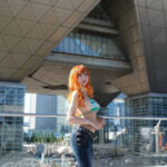 らいむたそ、スタイルまでそっくり！ワンピース・ナミのコスプレ姿が話題！