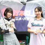 【動画】竹内ななみ&一ノ瀬のこ、野球ユニフォーム姿でFODブースをレポート！＜応燕はFODで！ナイター！＞