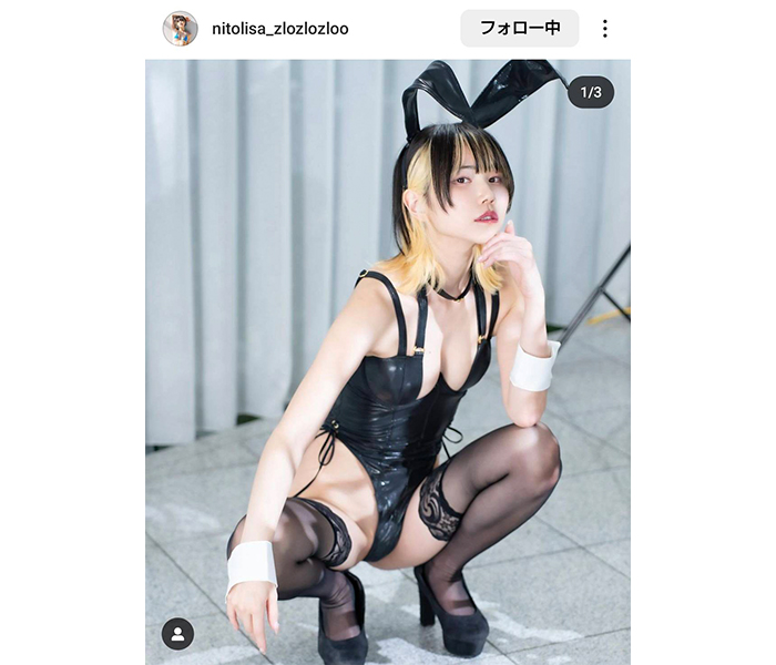 仁藤りさ、セクシーすぎるバニーガール姿でファン悩殺！！「神だ」