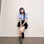 高嶺のなでしこ・橋本桃呼、美脚あらわな全身ショットに絶賛の声！「好きになりそう。」