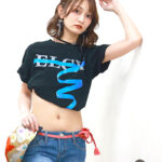 【動画】櫻あき、美くびれアピールのヘソ出しカジュアルコーデで語る！＜MUSIC CIRCUS FUKUOKA partner with SoftBank HAWKS＞
