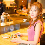 【動画】モデル・川島琴里、新オープンShibuya Sakura Stage「FOOD MET」で最新グルメをレポート00007