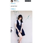 伊織もえ、美太ももあらわな制服姿でファン魅了！
