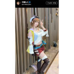 伊織もえ、むっちり美太ももあらわな「レスレリ」コス姿にファン歓喜の声！