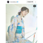 のん、爽やか浴衣姿で誕生日報告！「これからは解いてゆるめて自由度増し増しで」
