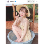 えなこ、納涼楽しむ夏らしいSHOTにファン歓喜の声！「やはりレベチやね」「愛してまーす」