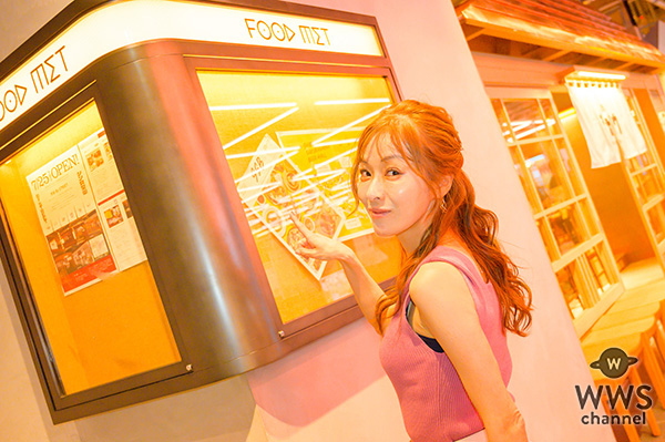 【動画】モデル・川島琴里、新オープンShibuya Sakura Stage「FOOD MET」で最新グルメをレポート00007