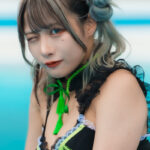 【写真特集】どーぴんぐ疑惑・茉乃えまがギャル全開なコスプレ水着で登場！＜いなプーフォトフェス@稲毛海浜公園プール＞