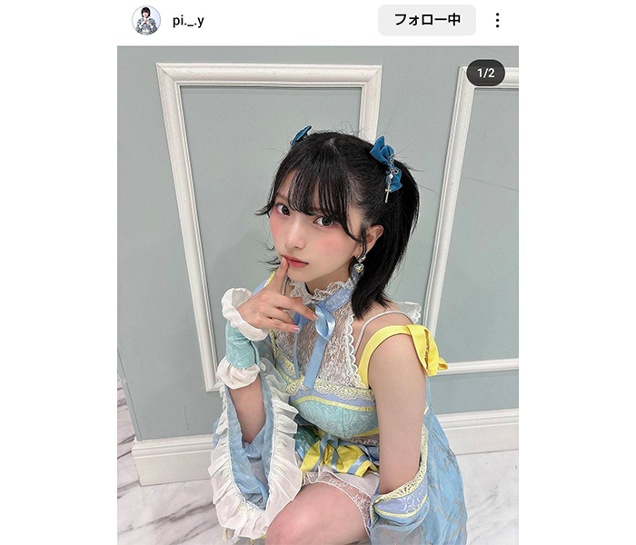 姫野ひなの、まるで天使なアイドル衣装姿にネット激震！「とっても可愛い」