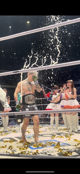 森香穂、美肌際立つ衣装で超RIZIN3リングに降臨！＜本人コメント＞