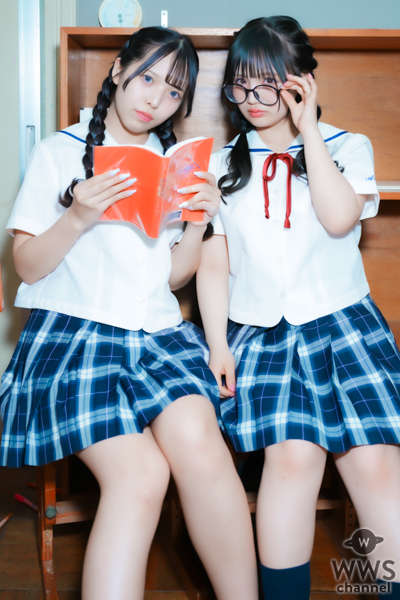 【写真特集】More sisters・早川聖菜、早川夢菜、姉妹お揃いコーデで可愛いが溢れる制服姿を披露！！＜私立近代麻雀学園＞