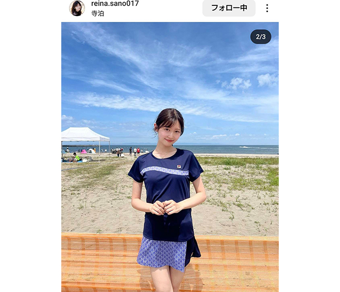 佐野麗奈、美肌かがやくスポーティな衣装でファン魅了！！