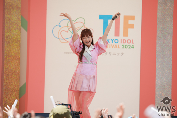 【写真特集】ももクロ・佐々木彩夏、「TIF2024」トップバッターで登場！会場から佐々木コールも轟く！＜TOKYO IDOL FESTIVAL 2024 supported by にしたんクリニック＞