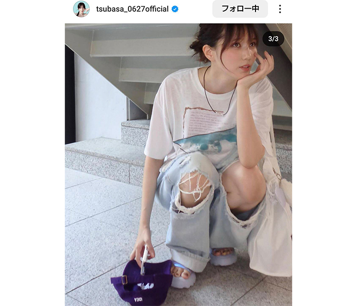 本田翼、美肌チラ見せの夏コーデに絶賛の声！「かわいいです！最高です！」