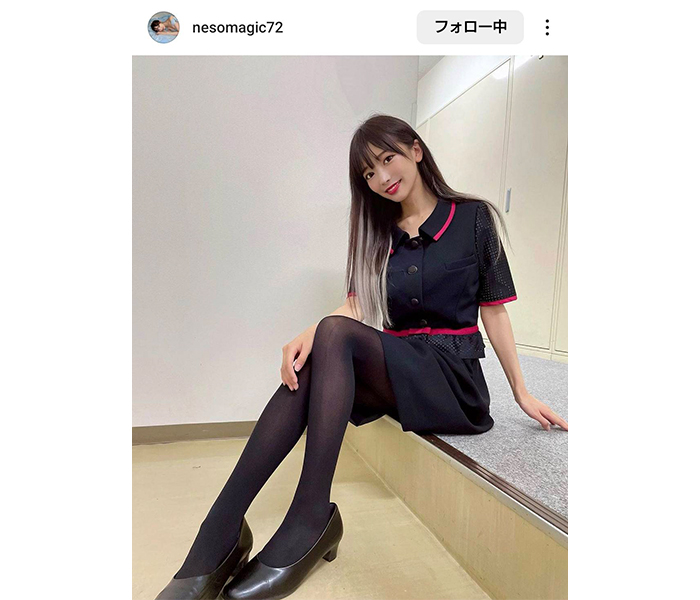 吉沢朱音、制服からのびた美脚にうっとり！ファン大興奮！！